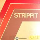 Strippit-Strippit Houdaille Super 30/30, Notching Machine, 150 page, Service Manual 1971-30-30/30-3030-02
